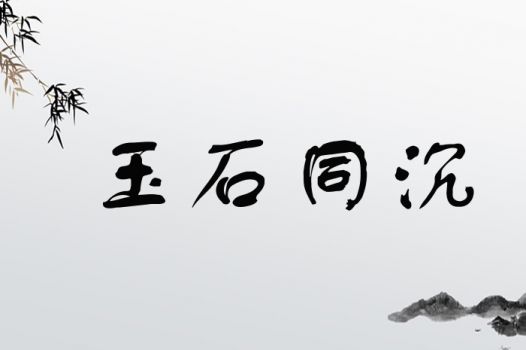 玉石同沉