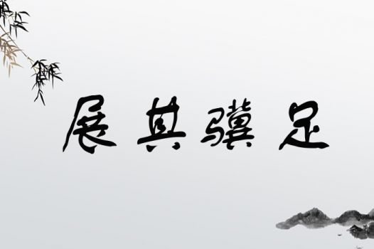 展其骥足