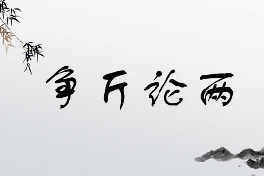 争斤论两