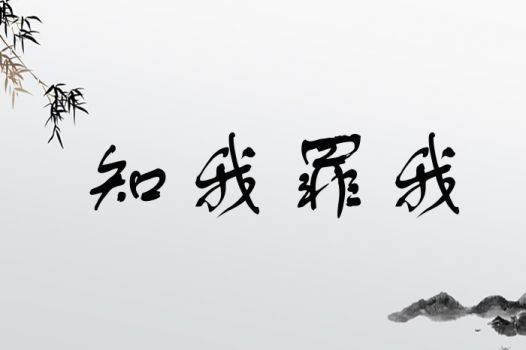 知我罪我