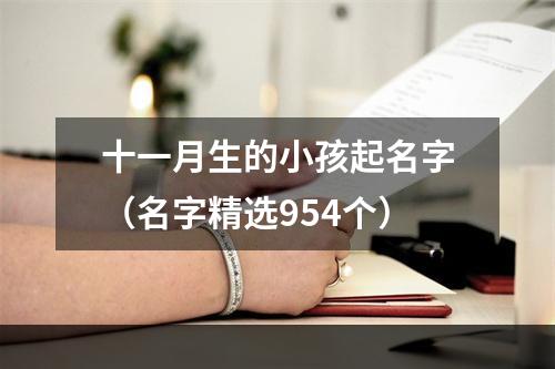 十一月生的小孩起名字（名字精选954个）
