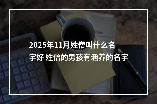 2025年11月姓僧叫什么名字好 姓僧的男孩有涵养的名字