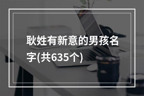 耿姓有新意的男孩名字(共635个)