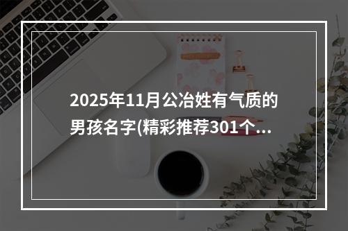 2025年11月公冶姓有气质的男孩名字(精彩推荐301个)