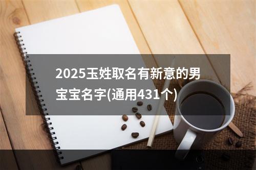 2025玉姓取名有新意的男宝宝名字(通用431个)