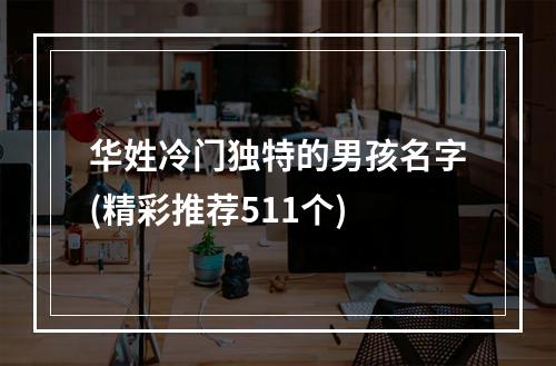 华姓冷门独特的男孩名字(精彩推荐511个)