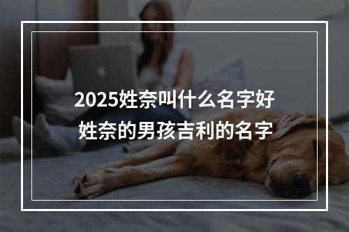 2025姓奈叫什么名字好 姓奈的男孩吉利的名字