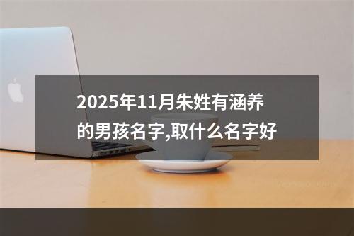 2025年11月朱姓有涵养的男孩名字,取什么名字好