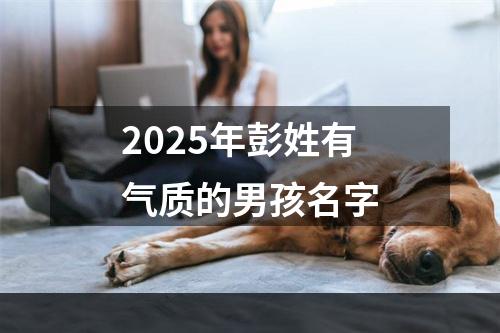 2025年彭姓有气质的男孩名字
