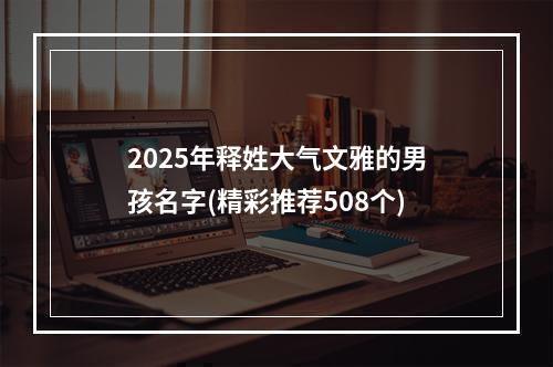 2025年释姓大气文雅的男孩名字(精彩推荐508个)