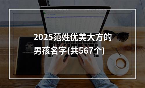 2025范姓优美大方的男孩名字(共567个)