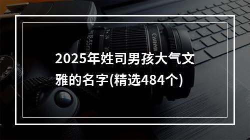 2025年姓司男孩大气文雅的名字(精选484个)