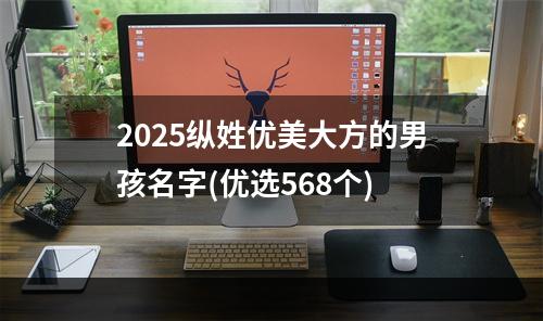 2025纵姓优美大方的男孩名字(优选568个)