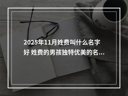 2025年11月姓费叫什么名字好 姓费的男孩独特优美的名字