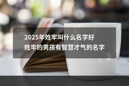 2025年姓牢叫什么名字好 姓牢的男孩有智慧才气的名字