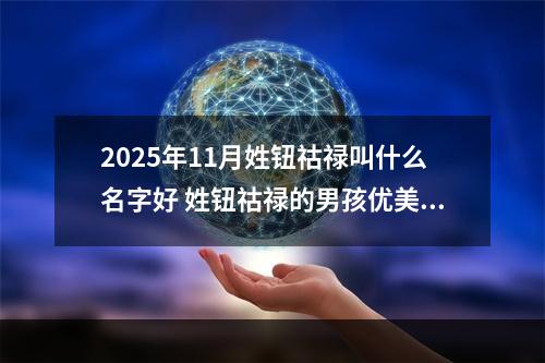 2025年11月姓钮祜禄叫什么名字好 姓钮祜禄的男孩优美的名字