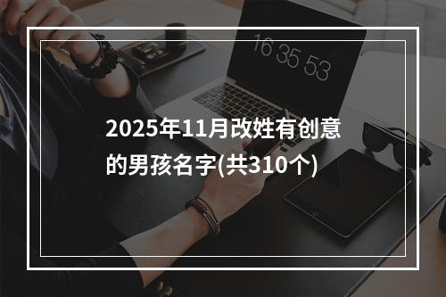2025年11月改姓有创意的男孩名字(共310个)