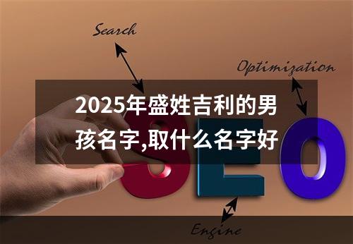 2025年盛姓吉利的男孩名字,取什么名字好