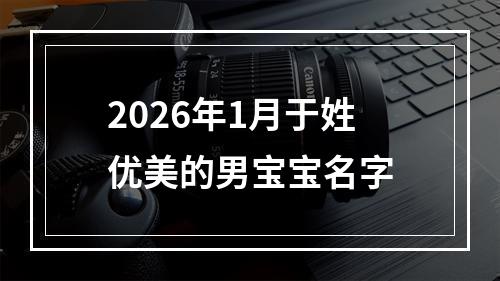 2026年1月于姓优美的男宝宝名字