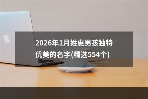 2026年1月姓惠男孩独特优美的名字(精选554个)