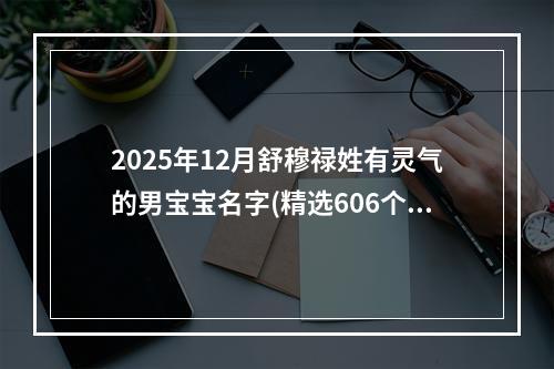 2025年12月舒穆禄姓有灵气的男宝宝名字(精选606个)