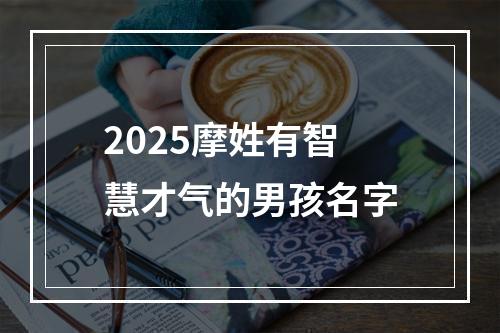2025摩姓有智慧才气的男孩名字