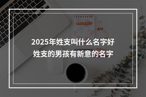 2025年姓支叫什么名字好 姓支的男孩有新意的名字