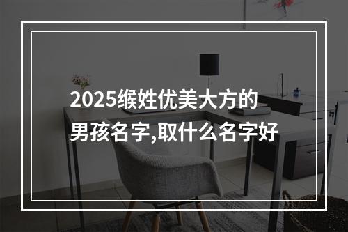 2025缑姓优美大方的男孩名字,取什么名字好