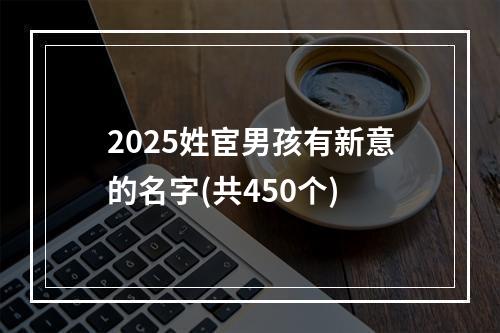 2025姓宦男孩有新意的名字(共450个)