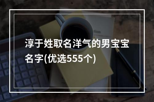 淳于姓取名洋气的男宝宝名字(优选555个)