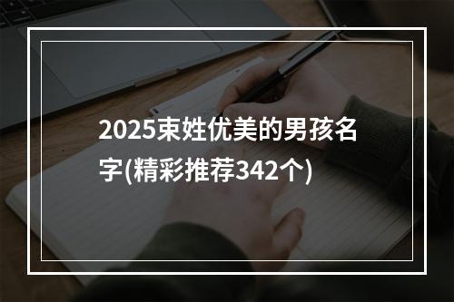 2025束姓优美的男孩名字(精彩推荐342个)