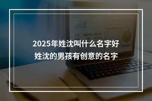 2025年姓沈叫什么名字好 姓沈的男孩有创意的名字