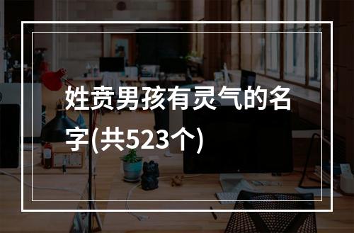 姓贲男孩有灵气的名字(共523个)