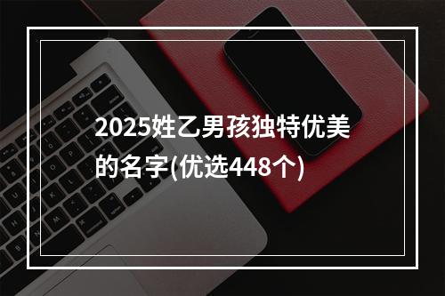2025姓乙男孩独特优美的名字(优选448个)
