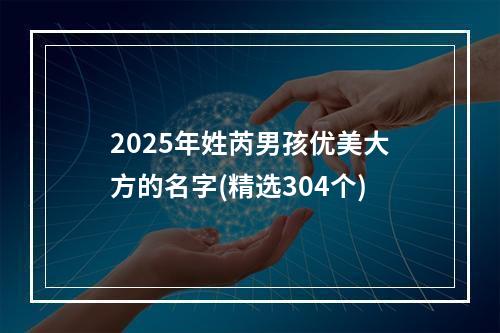 2025年姓芮男孩优美大方的名字(精选304个)