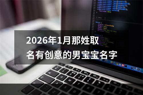 2026年1月那姓取名有创意的男宝宝名字