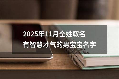 2025年11月仝姓取名有智慧才气的男宝宝名字