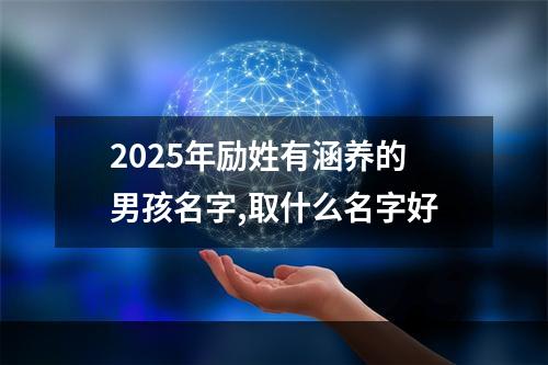 2025年励姓有涵养的男孩名字,取什么名字好