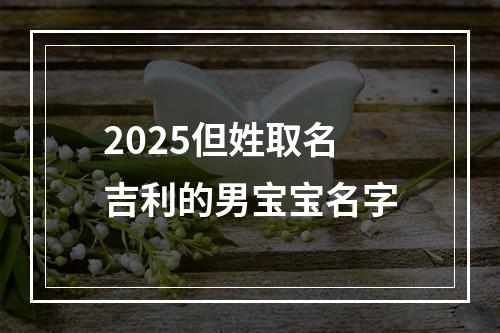 2025但姓取名吉利的男宝宝名字
