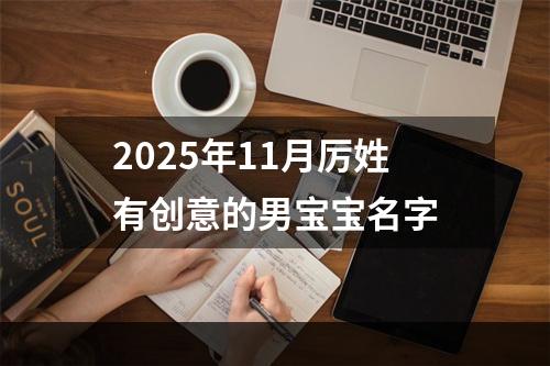 2025年11月厉姓有创意的男宝宝名字