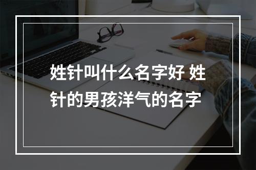 姓针叫什么名字好 姓针的男孩洋气的名字