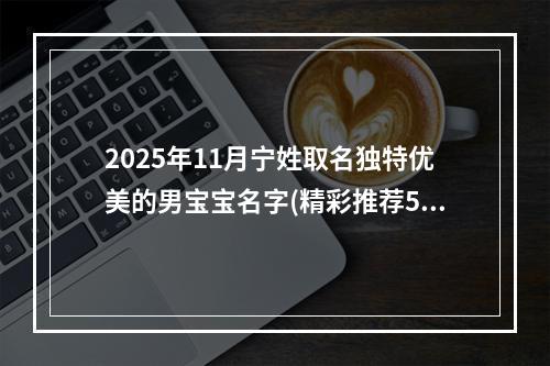 2025年11月宁姓取名独特优美的男宝宝名字(精彩推荐538个)