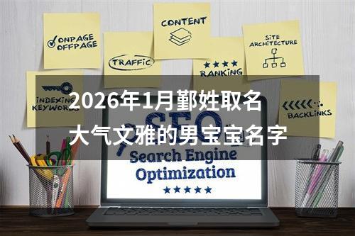 2026年1月鄞姓取名大气文雅的男宝宝名字