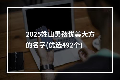 2025姓山男孩优美大方的名字(优选492个)