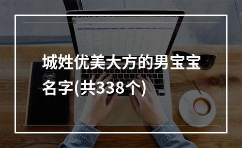 城姓优美大方的男宝宝名字(共338个)