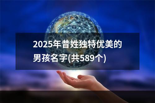 2025年昔姓独特优美的男孩名字(共589个)