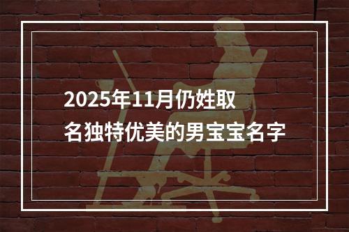 2025年11月仍姓取名独特优美的男宝宝名字