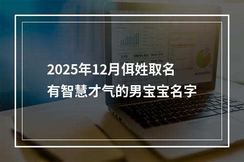 2025年12月佴姓取名有智慧才气的男宝宝名字