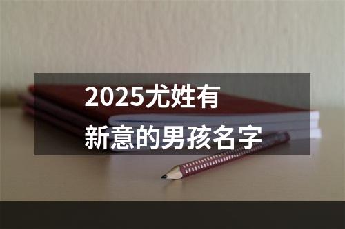 2025尤姓有新意的男孩名字