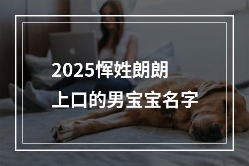 2025恽姓朗朗上口的男宝宝名字